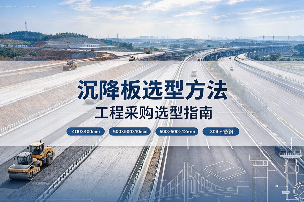 清原沉降板选择方法