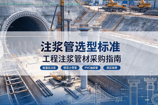 清原注浆管选型标准