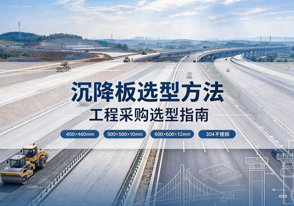 清原沉降板选择方法