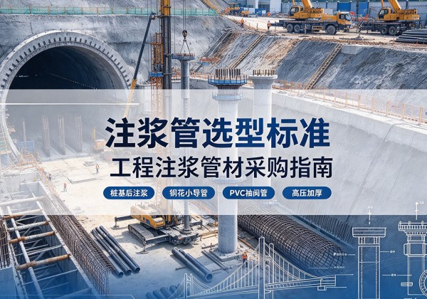 清原注浆管选型标准